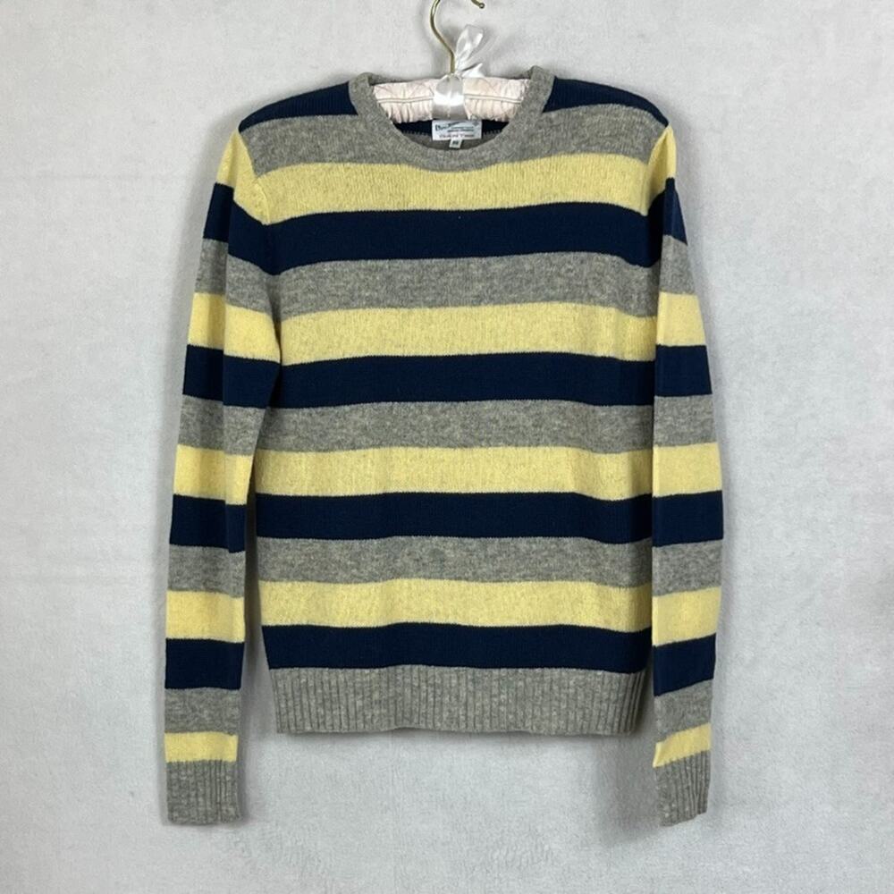 Gant Rugger Sweater Women's XS Crew Neck Striped Wool Knit The Stripe-O-Rama